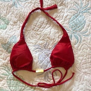 Vix Red Bikini Top